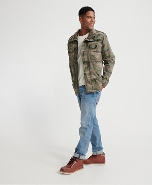 Superdry Rookie Field Férfi Kabát Camo | ARQDG3067